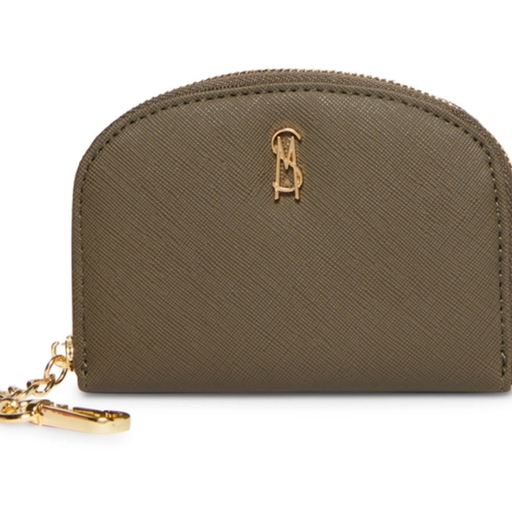 2/$30 Steve Madden Bjadez P Zipper Wallet Olive Green